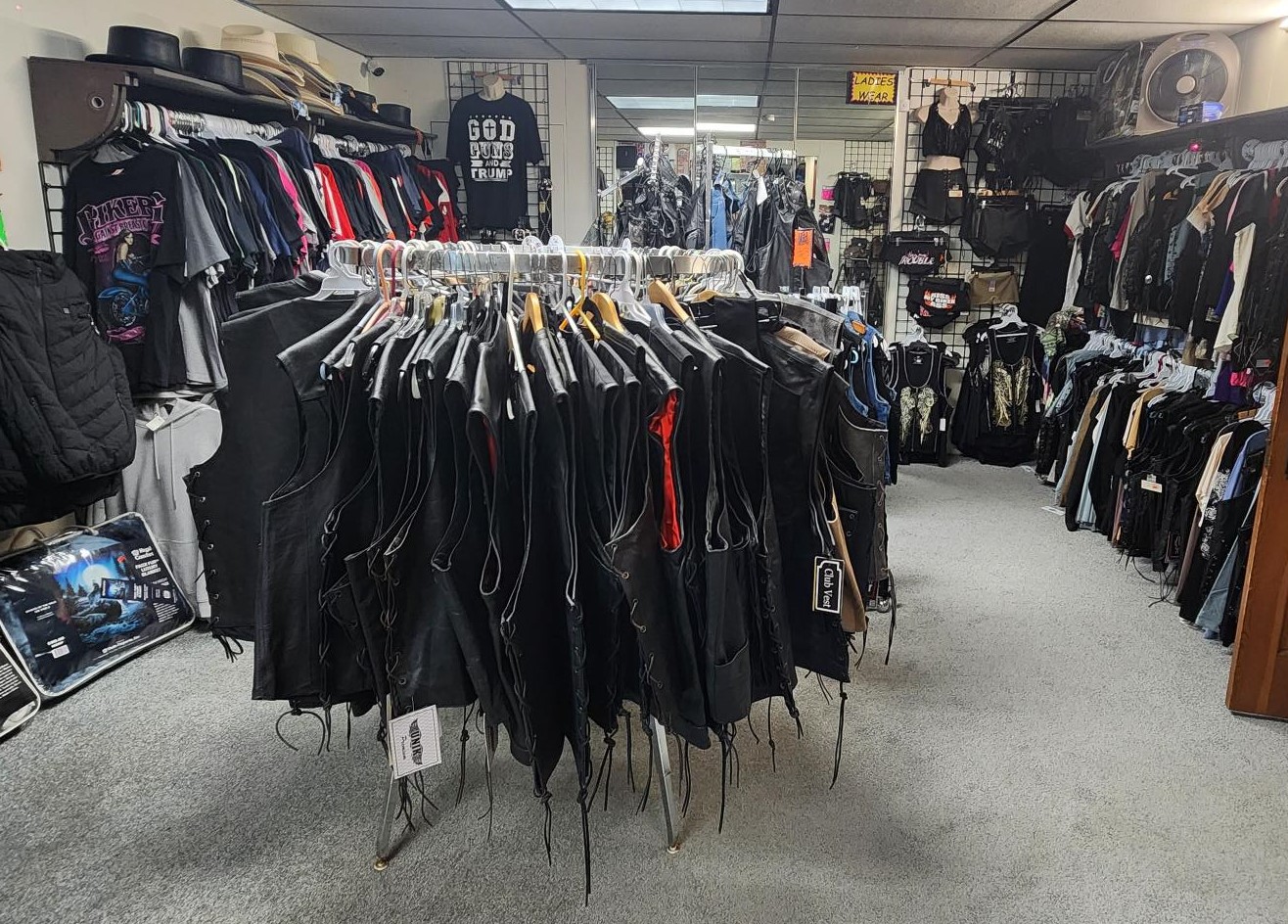 biker apparel store near me